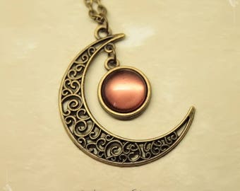 Collier "Gealaí" Lueur de Lune Celtique Bronze