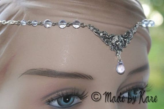 Diademe Tiare Collier Ange Mariage Bijou