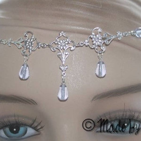 Diademe Tiare Mariage Collier Victorien Headband