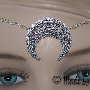 Tiara Tiara WICCA MOON Necklace Head Jewelry