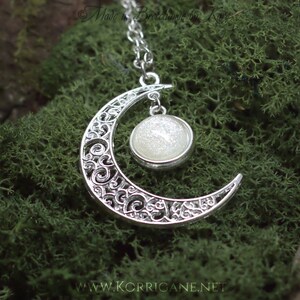 Collier Gealaí Lueur de Lune Celtique image 2