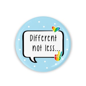 Colorful Autism Different Not Less Fun Stickers