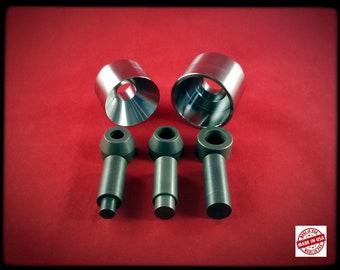 Small Self Centering Punch Set *3 sizes No Spacers Needed  5/8",1/2",3/8"