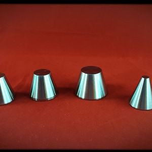17 Degrees Stainless Steel Folding Cone Set (1/4&quot;, 1/2&quot;, 5/8&quot;, 3/4&quot;)