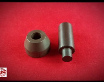 3/8" Replacement punch and die for Small self centering set and 17  1.3" - 1.4"  degree die