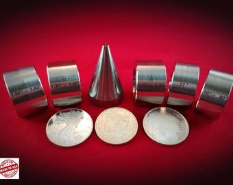 Five Piece Set of Folding/Reduction Dies and Stainless Steel Stabilizer Folding Cone!