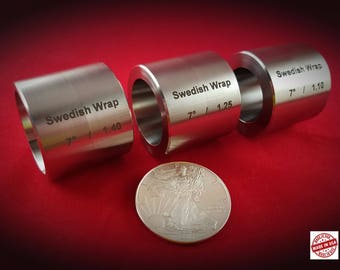 Swedish Wrap Die Set (3 pcs.) Professionally made to last, Coin Ring Tools