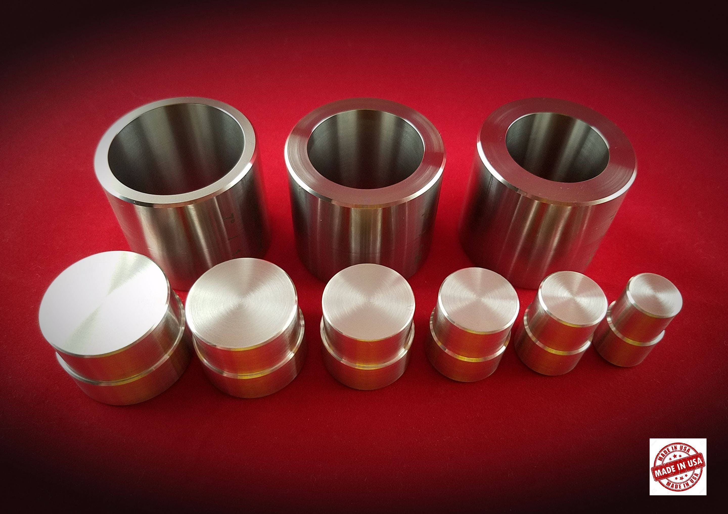 Swedish Wrap Die Set (3 Pcs.) With Aluminum Plungers (6 Push Rods) - Etsy