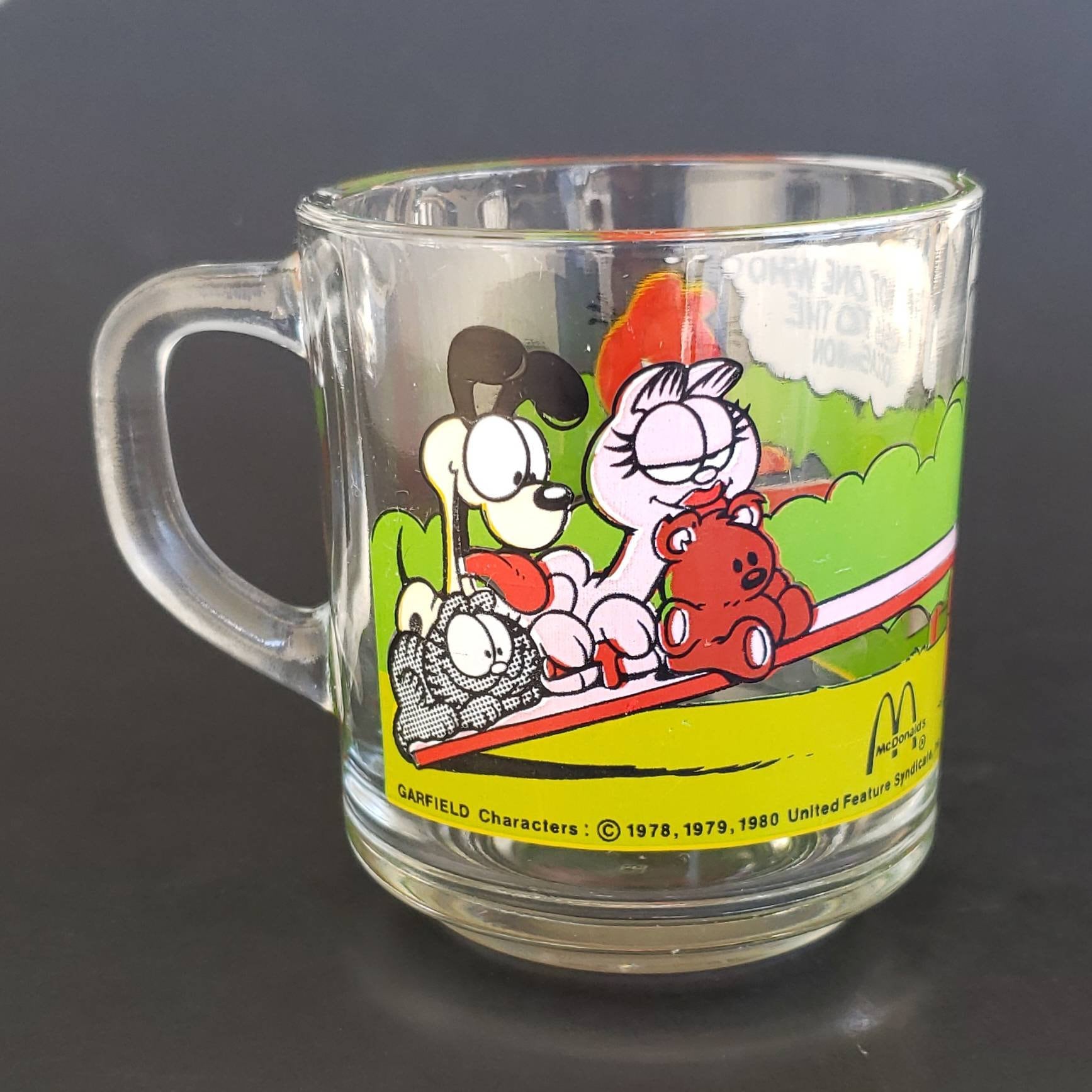 Vintage Garfield Characters Mug United Feature Syndictates Etsy