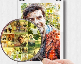 anniversary collage unique gift collage gift photo collage etsy