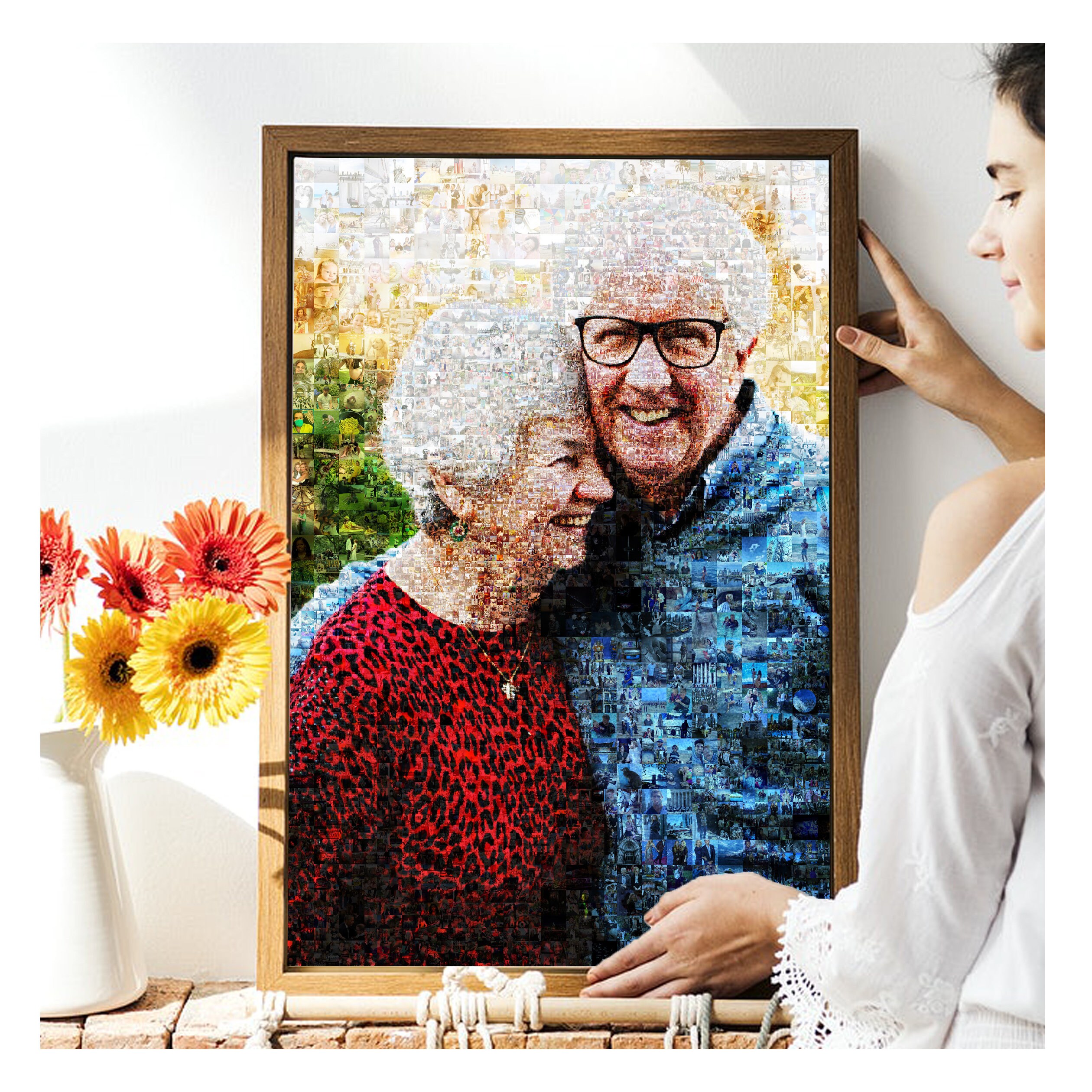 Cadeau du 50e anniversaire pour les parents cadeau du 50e | Etsy