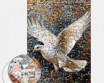 Custom Photo Mosaic – School Keepsake, Graduation Gift