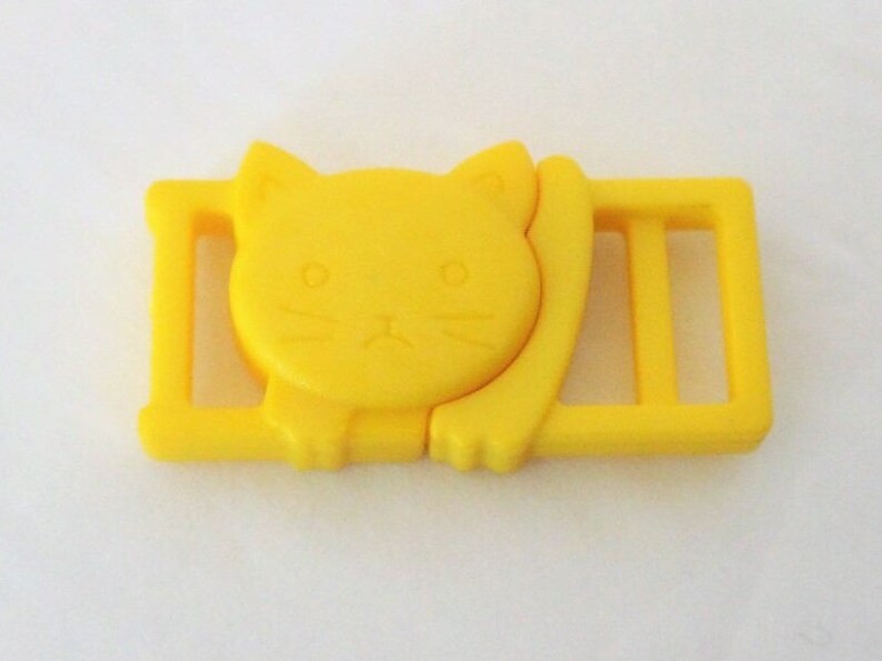 Cat Collar DIY Kit in Yellow Cat Collar Hardware Set Etsy