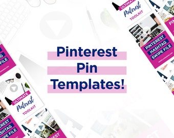 Pinterest Pin Canva Templates: Customizable Click-Worthy Graphics, Personalized Pinterest Images, Social Media Templates,