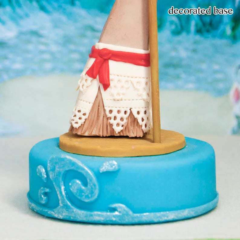 moana candle holder party supplies and decorations moana number candle Moana birthday candle moana cake topper