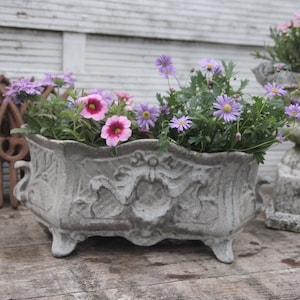 Alte Jardiniere Gusseisen * Brocante * Romantic Garden * Shabby Frankreich