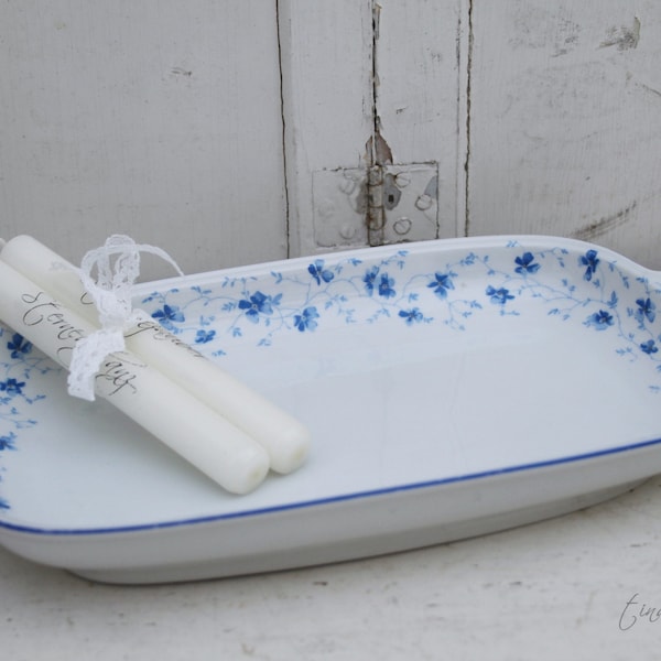 Cake Plate door Arzberg Blue Blossom * Vintage * Brocante *