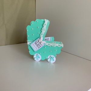 Congratulations on Baby Card, Welcome Baby Card, Congratulations, Stroller Card