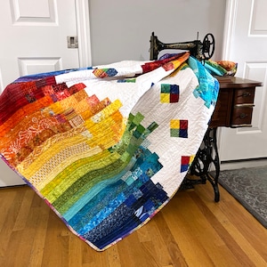 Rainbow Roll Quilt Pattern