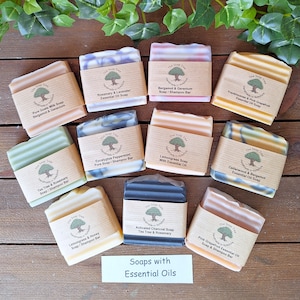 Handmade Natural Soaps or Shampoo & Body Bars. Cold Process Palm Oil Free Soap. Vegan Options. Paraben Free UK image 7