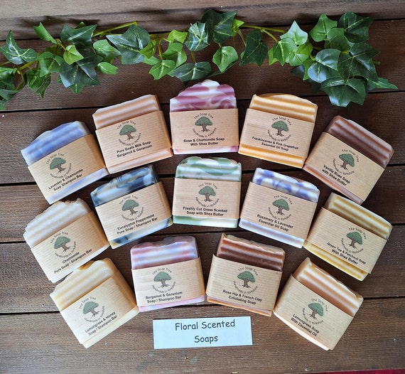 Package Free Soap Bar in Floral Package Free Soap Bar in Floral