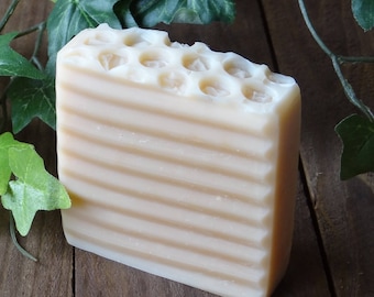 Handmade Honey Beeswax Soap: Natural Shea Butter Soap for Sensitive Skin