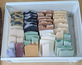 Handmade Soap Loaf Ends, Samples, Offcuts or Undersize pieces but good quality soap! - UK