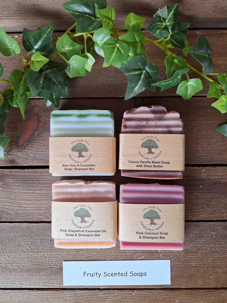 Handmade Natural Soaps or Shampoo & Body Bars. Cold Process Palm Oil Free Soap. Vegan Options. Paraben Free UK image 8