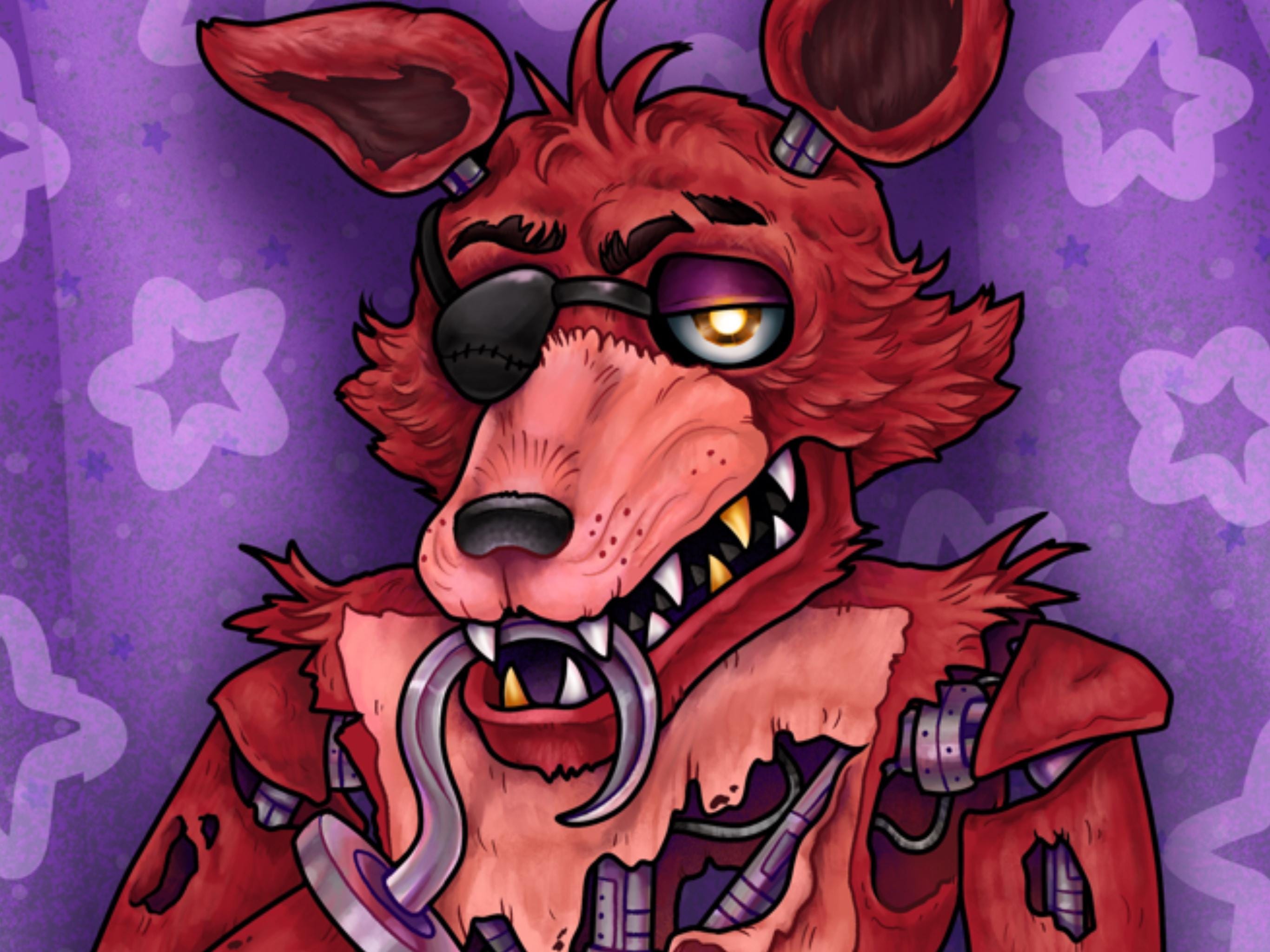 Splints Foxy Five Nights Foxy Body Pillow — Made to Order Dakimakura - Etsy