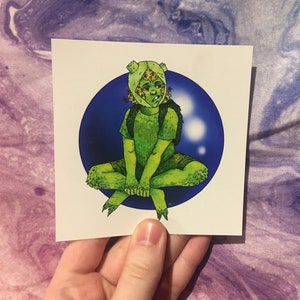Fern Sword - Adventure Time Inspired  Mini Print - LAST CHANCE