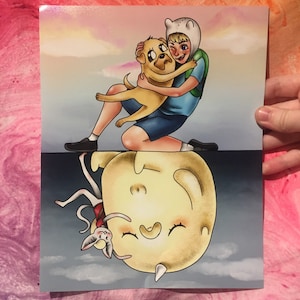 Happening Happened - Adventure Time Inspired 8x10 Print