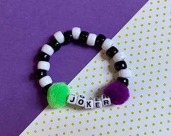 Joker Pony Bead Bracelet