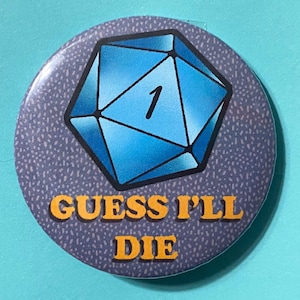 Critical Fail D&D Pin