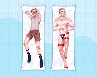 Steve Rogers/Captain America Dakimakura - Made to Order Body Pillow Case