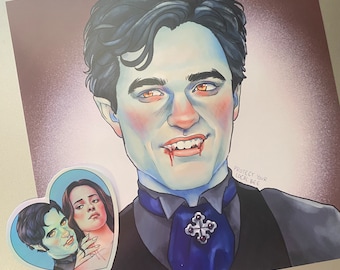 Count Edward - Twilight Inspired Print