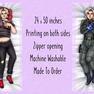 Thunderbolts* Yelena Belova Dakimakura - Made to Order Body Pillow Case image 3