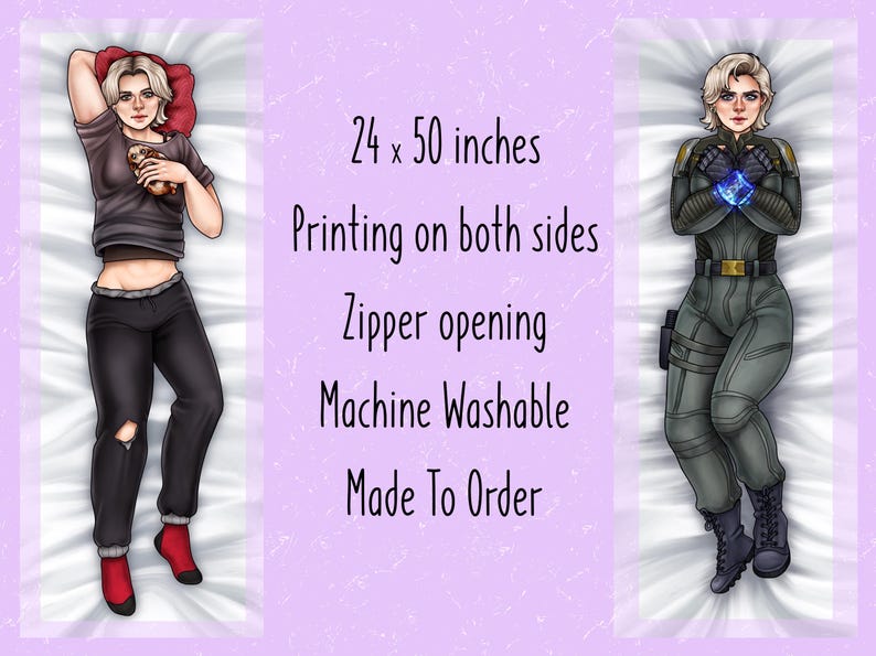 Thunderbolts* Yelena Belova Dakimakura - Made to Order Body Pillow Case image 3