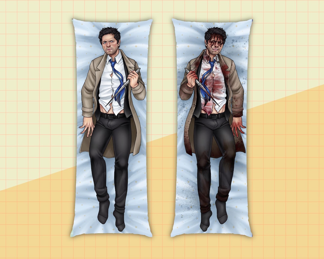 Castiel Winchester Body Pillow — Made to Order Double Sided