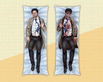 Castiel Winchester Body Pillow — Made to Order Double Sided Dakimakura
