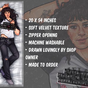 Steve and/or Eddie Dakimakura - Made to Order Body Pillow Case image 5