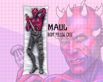 Darth Maul Body Pillow Case — Made to Order Dakimakura