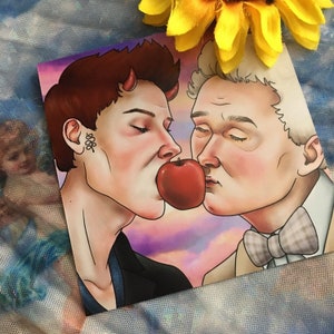 Sinners - Good Omens Inspired Mini Print