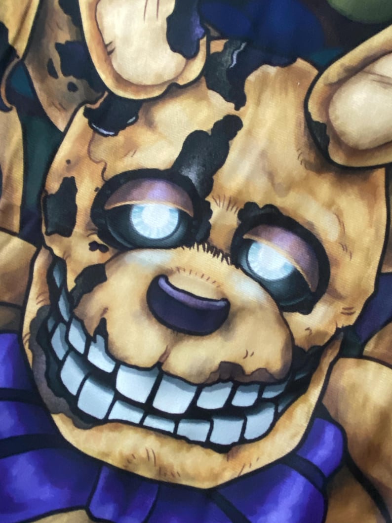 Spring Trap/Purple Guy Body Pillow — Made to Order Dakimakura image 10