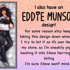 Steve and/or Eddie Dakimakura - Made to Order Body Pillow Case image 2