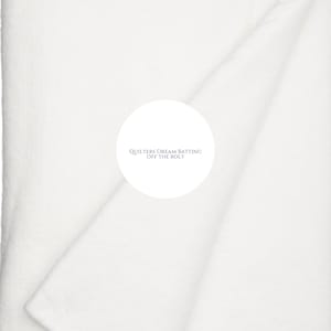 Quilters Dream Batting W4BLT60 Off the Bolt – Premium Quilt Batting by the Yard for Cozy Quilts & Craft Projects