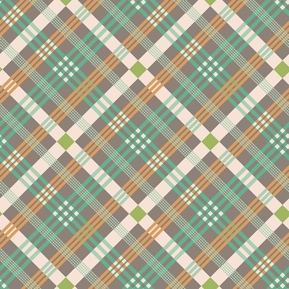 WB17196-RUSTIC, 108" Wide Rustic Plaid Quilt Backing Fabric: Farmer's Daughter Riley Blake Design