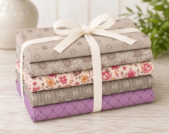 Piece & Plenty Fat Quarter Bundle Lori Holt Riley Blake Rare OOP FQB