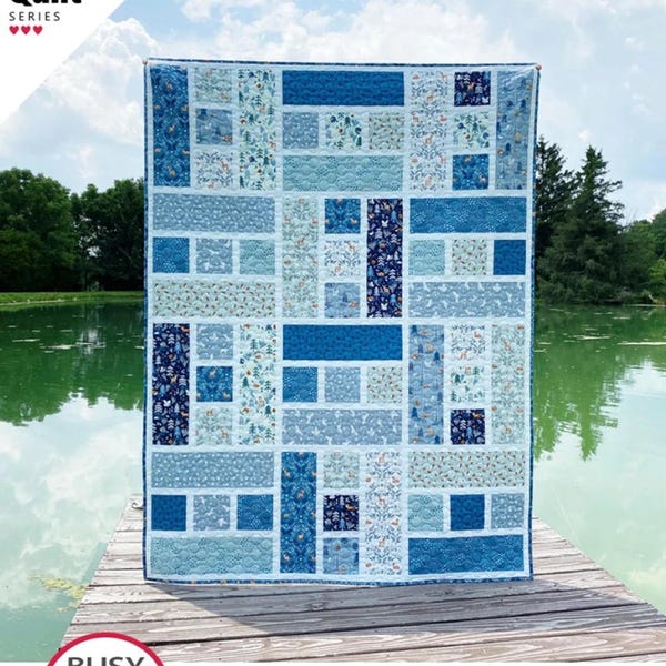 BUS1091 Blessings Quilt Pattern by Busy Hands| Fat Quarter Friendly| Gift for Quilters