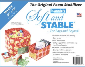 ByAnnie Soft and Stable Foam Stabilizer 36x58: Bag Purse Tote Quilting