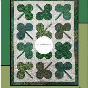 Clover Patch Quilt Pattern, Easy Beginner Project